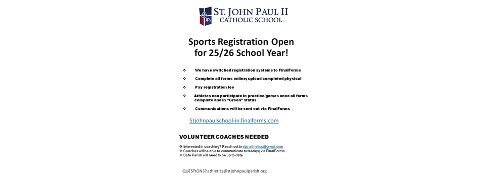 Final Forms Registration